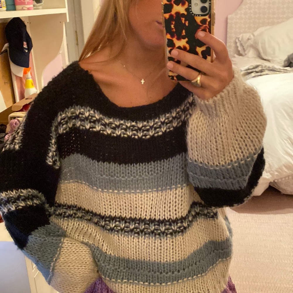 Chunky knit sweater